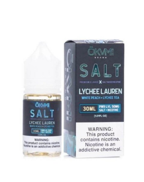 Lychee Lauren by Okami Nicotine Salt E-Liquid