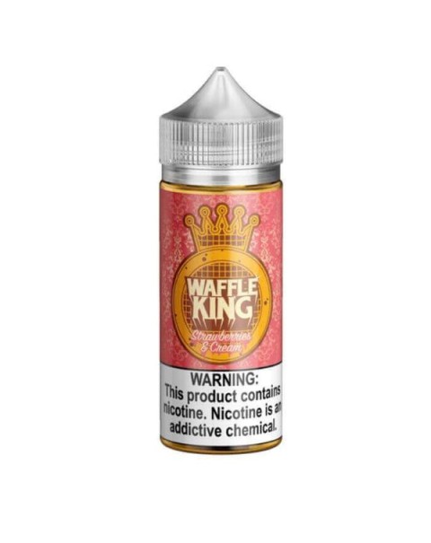 Strawberries and Cream by Waffle King E-Liquid