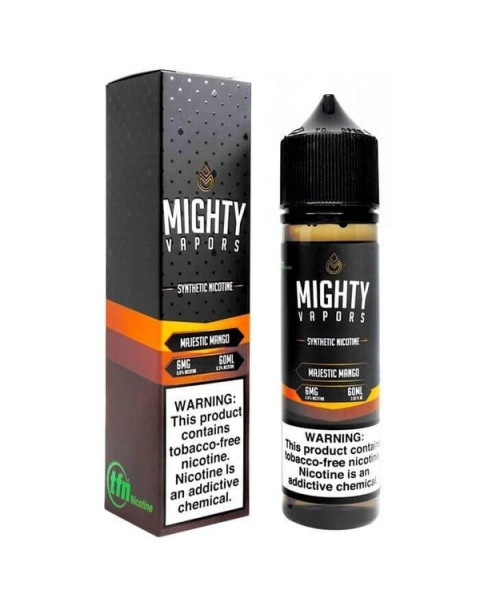 Majestic Mango Synthetic Nicotine Vape Juice by Mighty Vapors