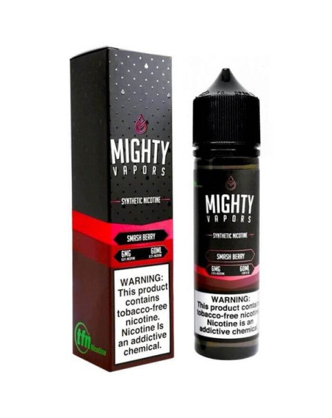 Smash Berry Synthetic Nicotine Vape Juice by Mighty Vapors