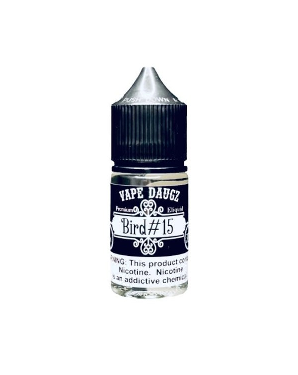 Bird #15 Tobacco Free Nicotine Salt Juice by Vape ...