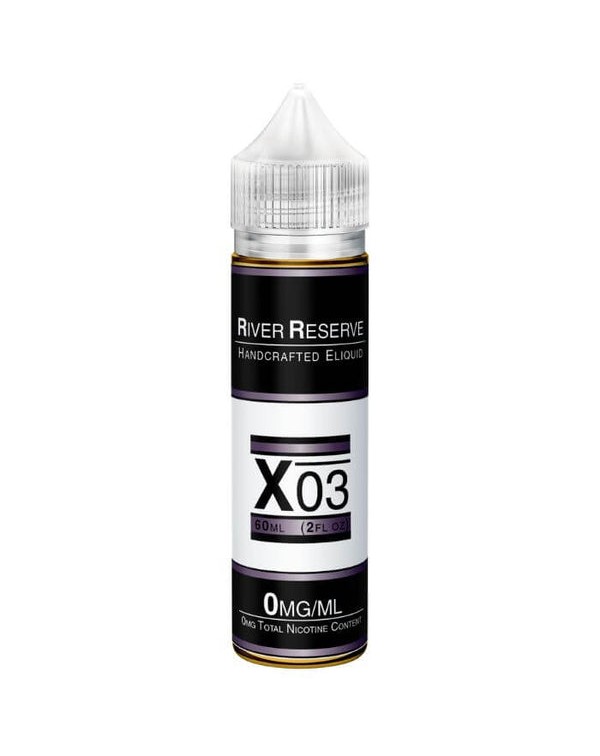 X-03 Tobacco Free Nicotine E-liquid by River Reser...