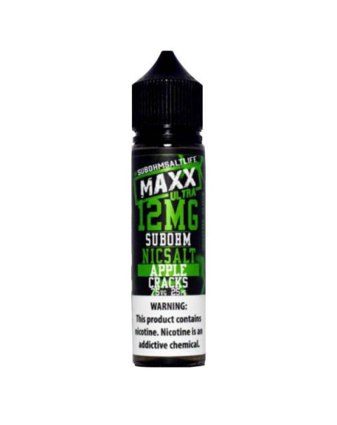 Apple Cracks by Maxx Ultra E-Liquid