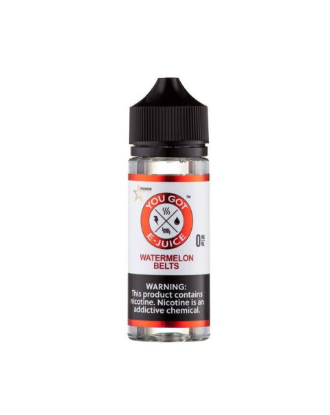 Watermelon Belts Synthetic Nicotine Vape Juice by You Got E-Juice