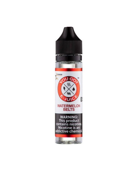Watermelon Belts Synthetic Nicotine Vape Juice by You Got E-Juice