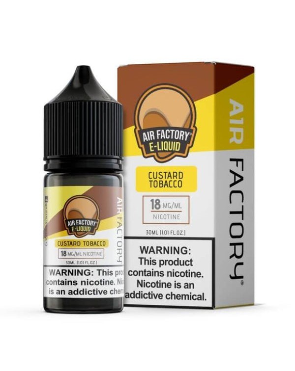Custard Tobacco Nicotine Salt by Air Factory E-Liq...