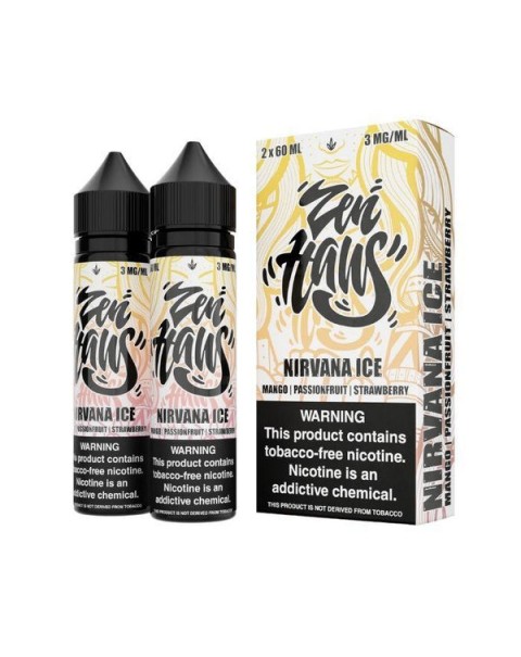 Nirvana Ice Tobacco Free Nicotine Vape Juice by Zen Haus