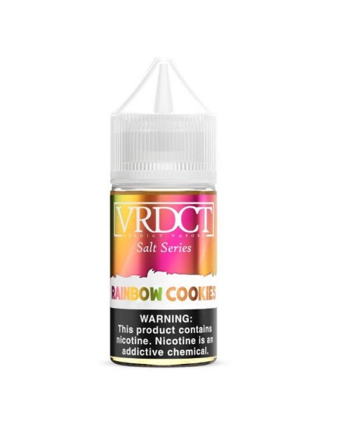 Rainbow Cookies by Verdict Vapors Nicotine Salt E-Liquid