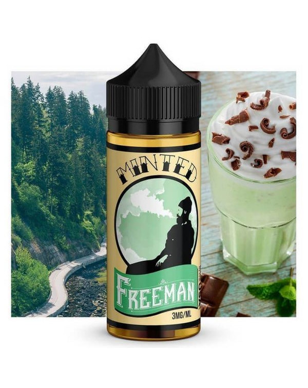 Minted Tobacco Free Nicotine Vape Juice by Freeman