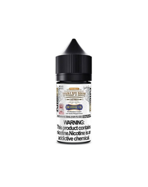Anchorage Fog by World's Best Custards Nicotine Salt E-Liquid