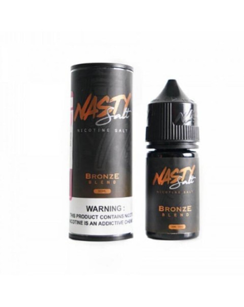 Bronze Blend by Nasty Juice Nicotine Salt E-Liquid