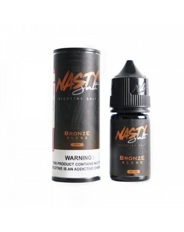 Bronze Blend by Nasty Juice Nicotine Salt E-Liquid