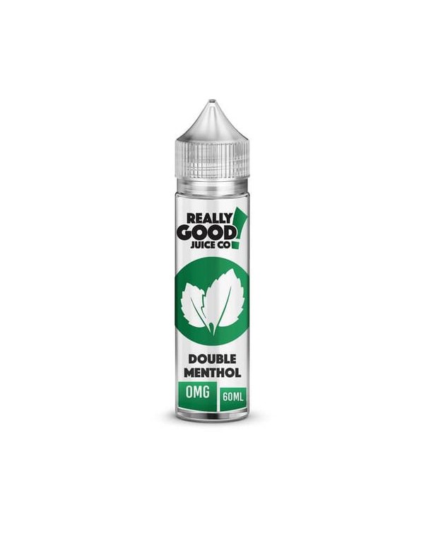 Double Menthol by Really Good Juice Co E-Liquid