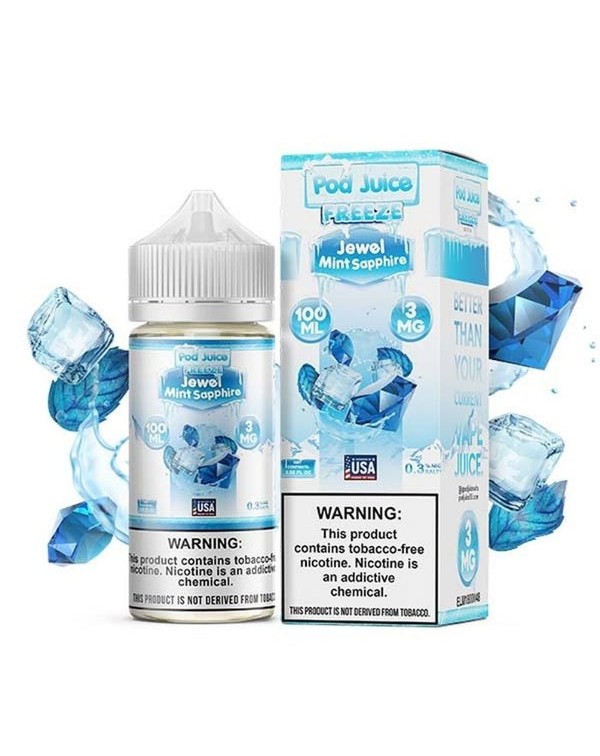 Jewel Mint Sapphire Freeze Tobacco Free Nicotine V...