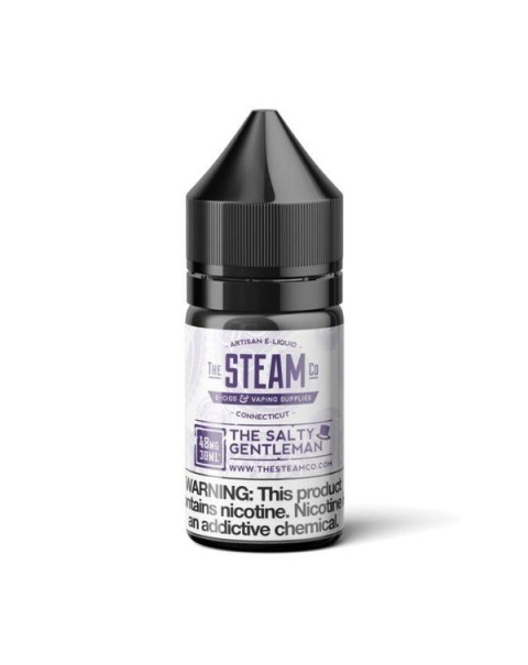 Salty Gentleman Nicotine Salt by The Steam Co E-Liquid