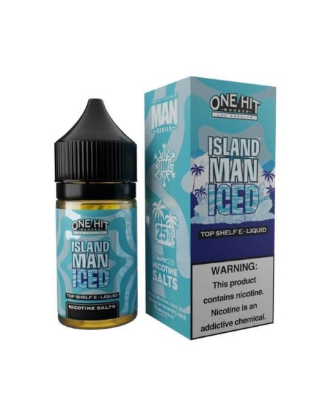 Island Man Iced by One Hit Wonder Nicotine Salt E-Liquid