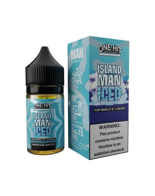 Island Man Iced by One Hit Wonder Nicotine Salt E-...
