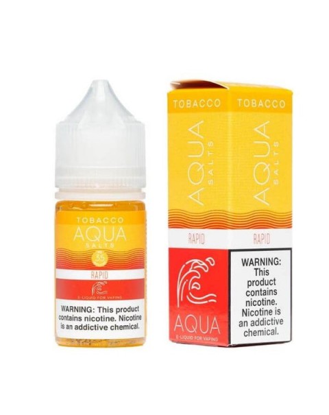 Rapid by Aqua Tobacco Nicotine Salt E-Liquid