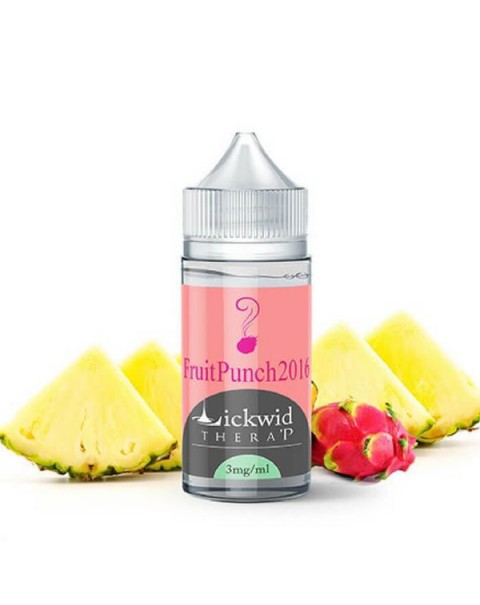 Fruit Punch 2016 Nicotine Salt by Lickwid Thera P eJuice