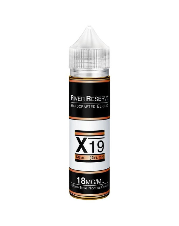 X-19 Tobacco Free Nicotine Vape Juice by River Res...