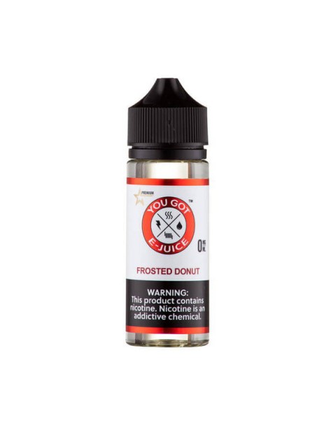 Frosted Donut Synthetic Nicotine Vape Juice by You Got E-Juice