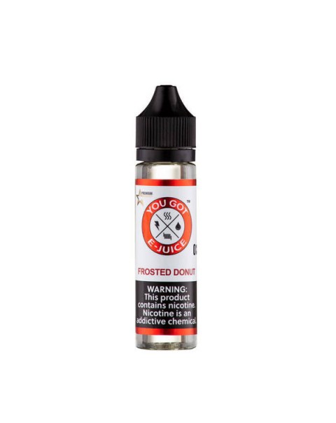 Frosted Donut Synthetic Nicotine Vape Juice by You Got E-Juice