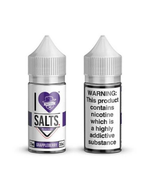 Grappleberry by I Love Salts Nicotine Salt eJuice
