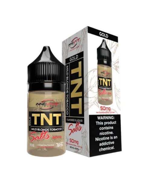 TNT Gold Menthol Synthetic Nicotine Salt Juice by Innevape E-Liquids