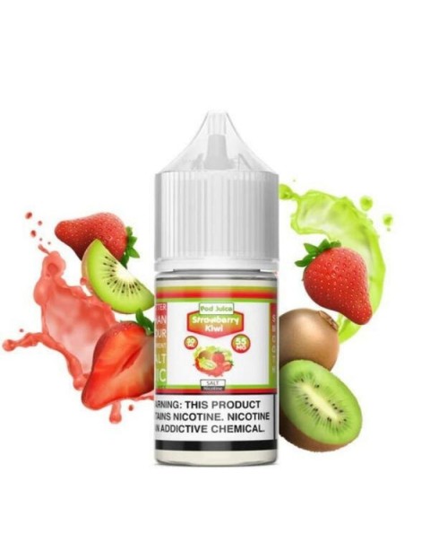 Strawberry Kiwi Nicotine Salt Juice by Pod Juice
