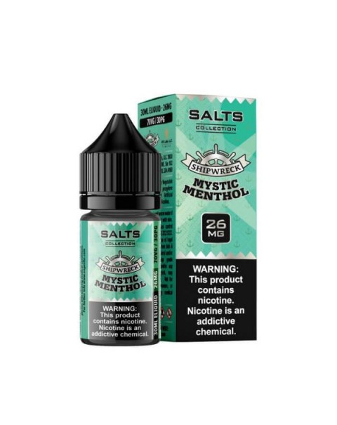 Shipwreck Mystic Menthol by VR (VapeRite) Labs Premium Nicotine Salt E-Liquid