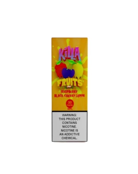 Raspberry Black Cherry Lemon Nic Salt by Killa Fruits Nicotine Salt E-Liquid