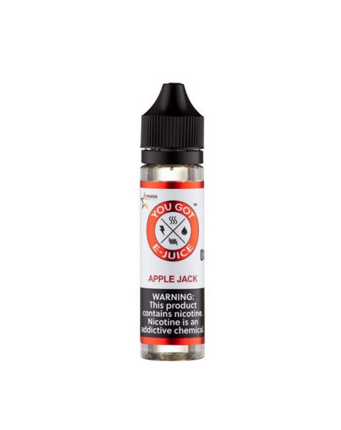 Apple Jack Synthetic Nicotine Vape Juice by You Got E-Juice