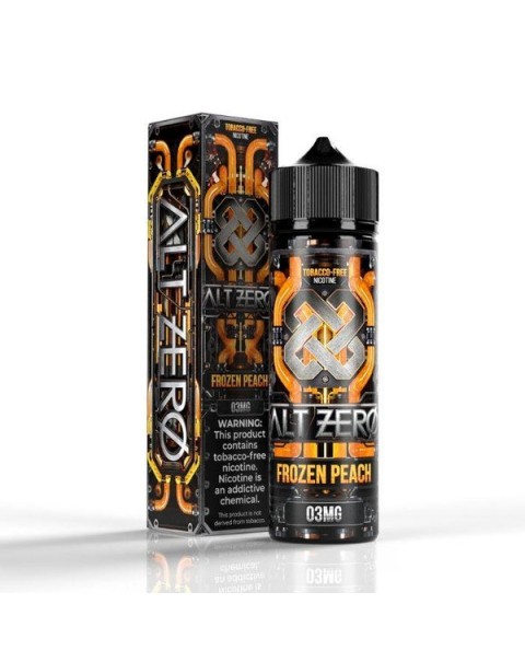 Frozen Peach Tobacco Free Nicotine Vape Juice by Alt Zero