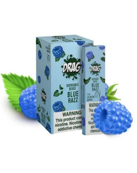 Drag Blue Razz Disposable Device