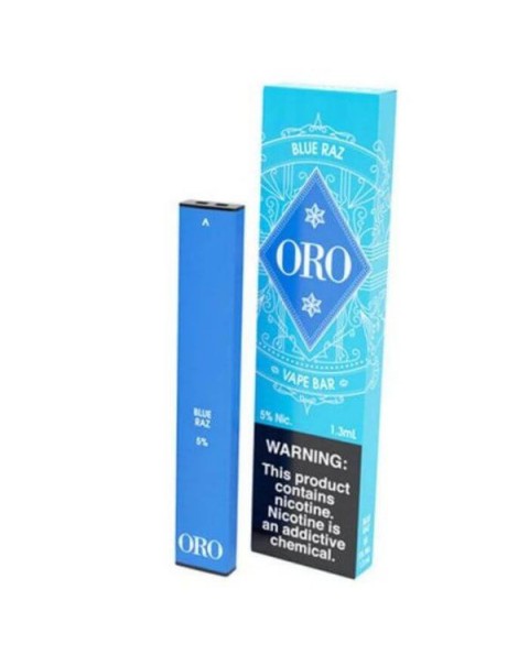 Oro Blue Raz Disposable Device