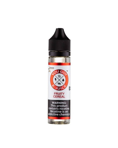 Fruity Cereal Synthetic Nicotine Vape Juice by You Got E-Juice