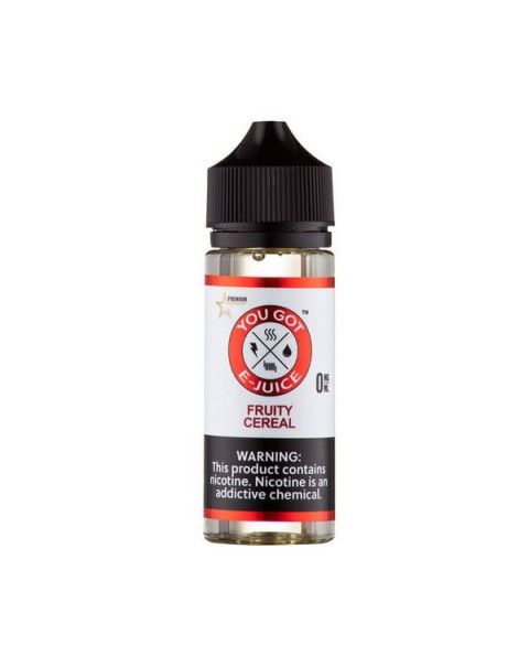 Fruity Cereal Synthetic Nicotine Vape Juice by You Got E-Juice