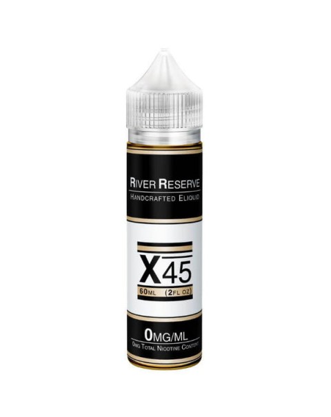 X-45 Tobacco Free Nicotine E-liquid by River Reserve