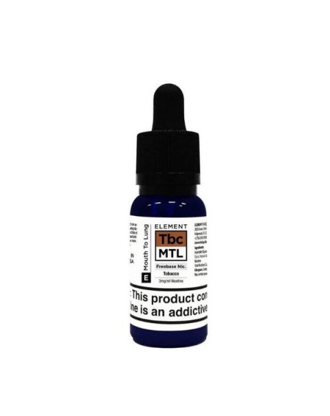Tobacco by Element MTL E-Liquids