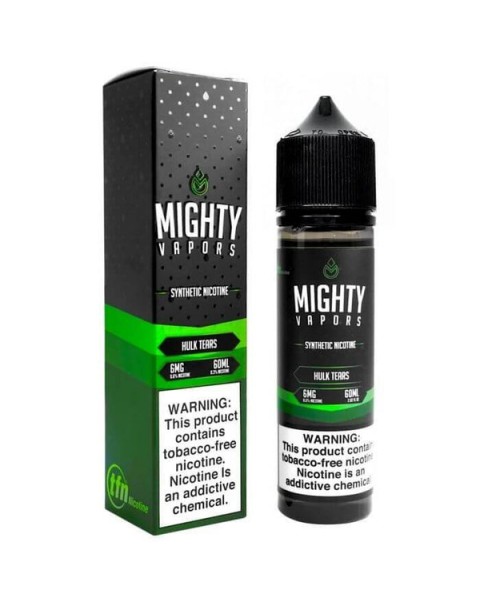 Hulk Tears Synthetic Nicotine Vape Juice by Mighty Vapors