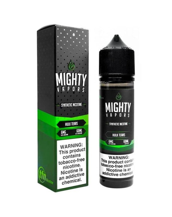 Hulk Tears Synthetic Nicotine Vape Juice by Mighty...