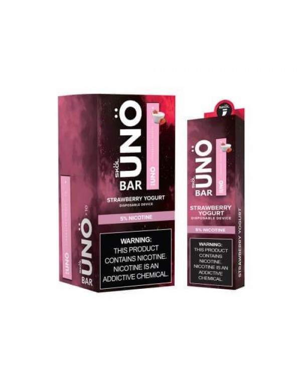 Uno Bar Strawberry Yogurt Disposable Device