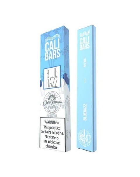 Cali Bars x Cali Grown Blue Razz Disposable Device