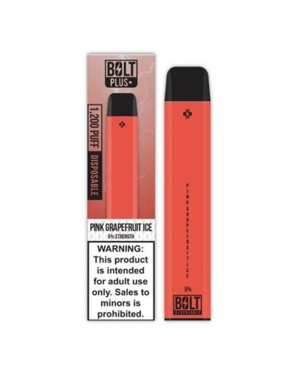 Bolt Plus Pink Grapefruit Ice Disposable Device