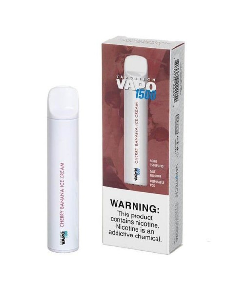 Vaportech Cherry Banana Ice Cream Disposable Device