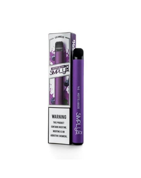Berry Slush Disposable Device by Simply Juice