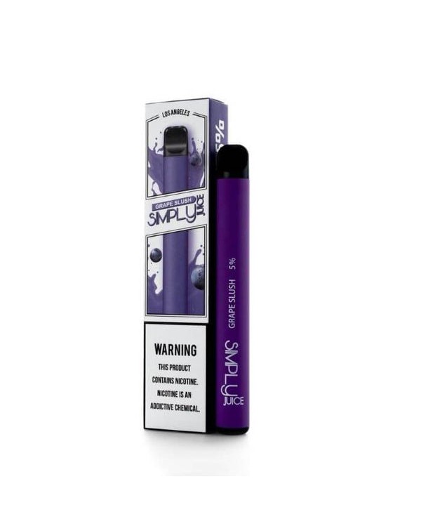 Grape Slush Disposable Device by Simply Juice