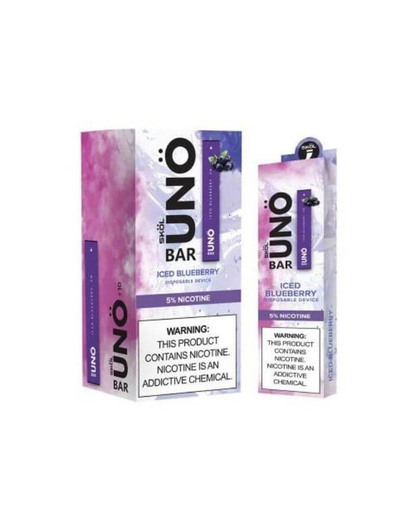Uno Bar Iced Blueberry Disposable Device