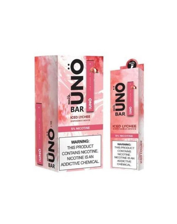 Uno Bar Iced Lychee Disposable Device
