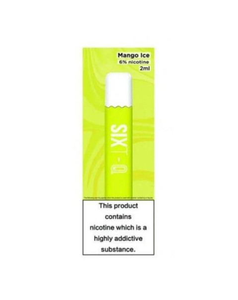 SixT-Q Mango Ice Disposable Device